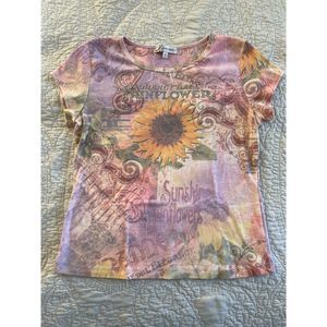 Women's Y2K Sunflower T-shirt